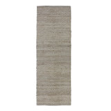 Chevron Area Rug in Brown/Ivory