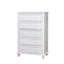 Commode en bois massif 5 tiroirs Hickman-783003191