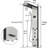 43.7'' Shower Panel with Fixed Shower Head
