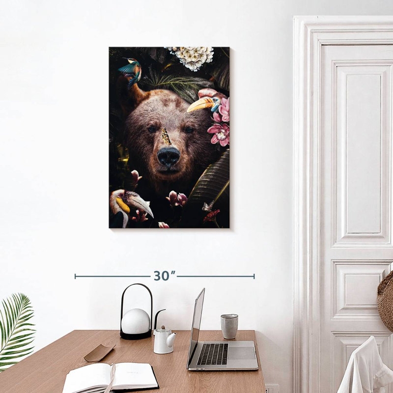 Brampt Bear I, 30" H x 20" W