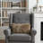 Porcupine Animal Print Reversible Throw Pillow-1962807259