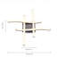 Encarnacion 4-Light 46cm LED Semi Flush Mount-883871811