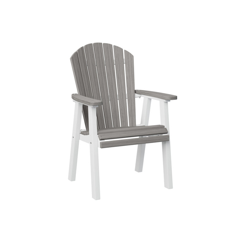 Chaise de salle à manger Decarri, Bois flottant gris
