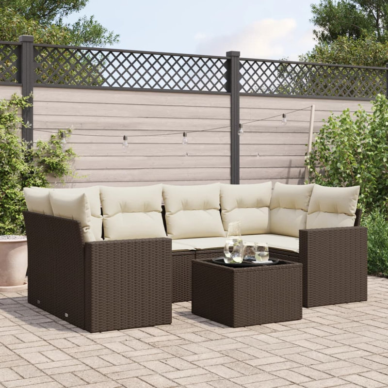 Ensemble de canapé de jardin Vidaxl