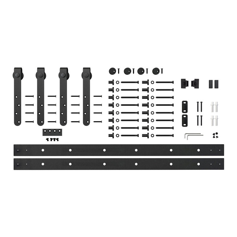 Architectural Products by Outwater L.L.C. Architectural Standard Double Door Barn Door Hardware Kit