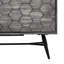 Buffet gris en bois, L 63 po, l 18 po, H 31 po, rangement polyvalent, assemblage simple pour toutes les fonctions de la maison