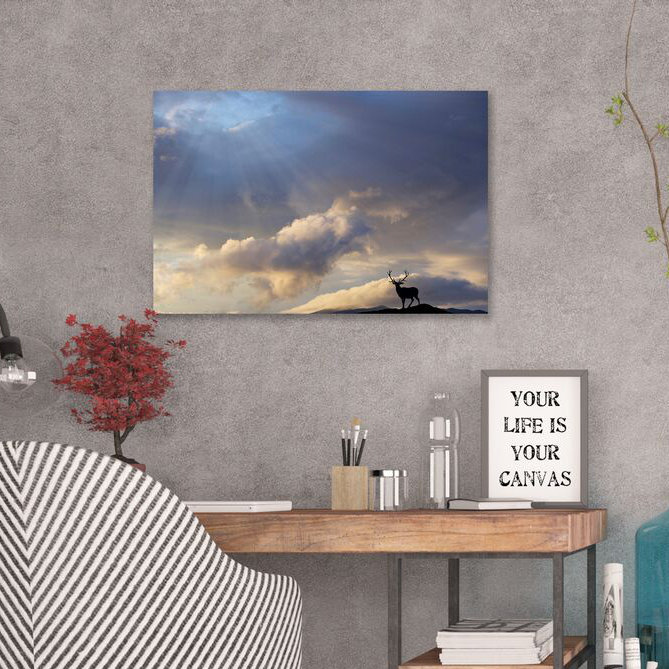 Not All Who Wander Are Lost by Dominic Liam - Wrapped Canvas Print, 81cm H x 122cm W x 4cm D
