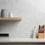 Twine 1x3 Basketweave Polished Marble Mosaic Tile-1900121023