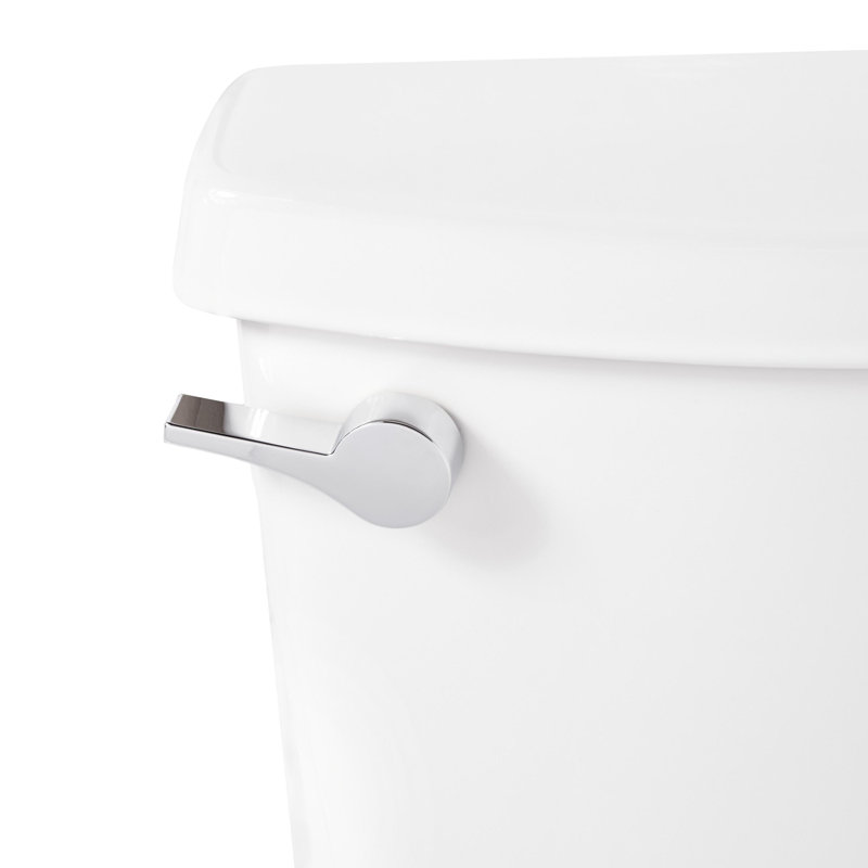 Bradenton 1.28 GPF Two Piece Elongated Toilet with 14" Rough-In, Left, 10"
