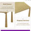 Ensemble de table de salle à manger en bois 7 pièces pour 6 personnes avec chaises rembourrées, ensemble de table de cuisine et chaises d'une capacité de 250 lb-931197917
