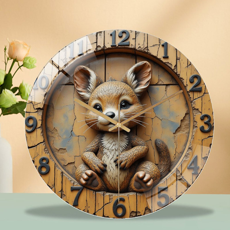 Horloge murale 12 po