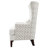 Sonali Upholstered High Wingback Accent Chair Latte-93547761