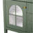 35.6" Bathroom Cabinet, Only Cabinet, Green-471837365