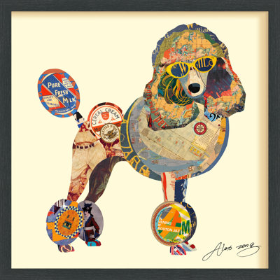 «Poodle» par Alex Zeng - impression encadrée