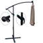 Parasol de patio extérieur 10 pi avec éclairage solaire à DEL-579778488