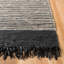 Tapis noir en coton tissé à la main Exley-1341153624