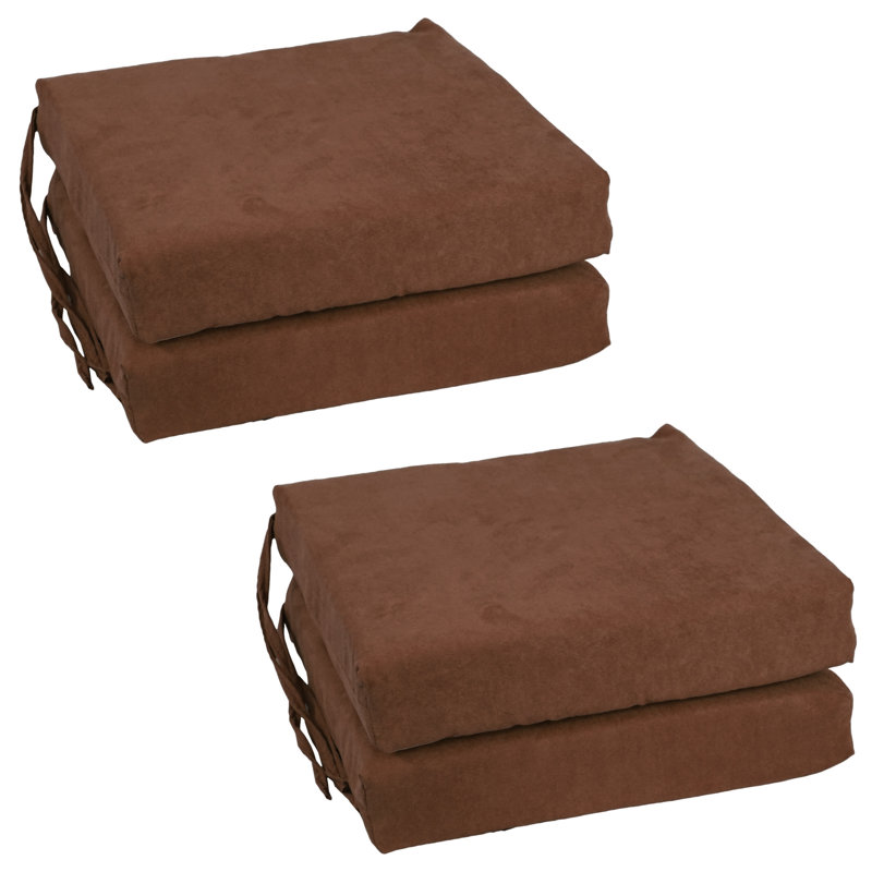 Outdoor 3'' Seat Cushion, Chocolate