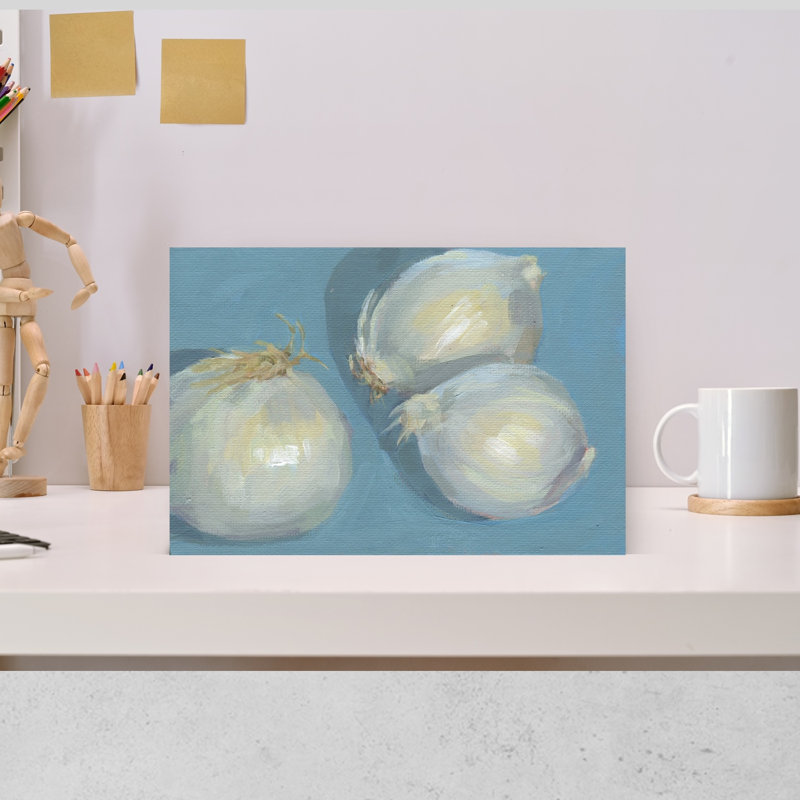 Art mural abstrait paysage frais nature morte, H 12 po x l 18 po