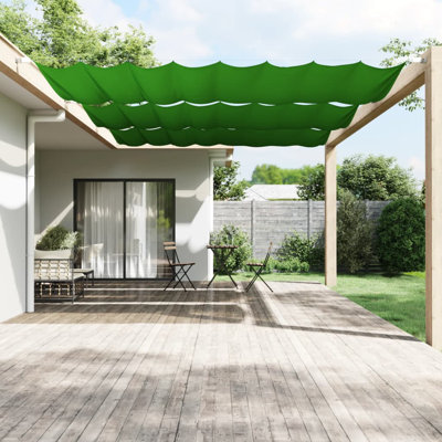 Dakota Fields 200cm W x 360cm D Fabric Cover Retractable Patio Awning