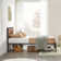 Kempst Platform Bed Frame with Wooden Headboard, Heavy Duty Steel Slats Support, No Box Spring Needed