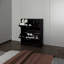 Range-chaussures H 31,5 po, 2 portes, noir - Chambre-774979113