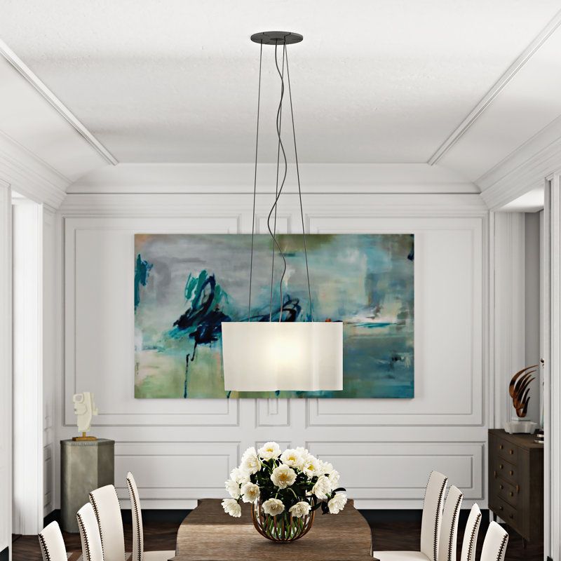 Logico Nested Suspension Light by Michele De Lucchi & Gerhard Reichert, Milky White