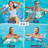 Water Hammock Pool Floats - 2PACK Fabric Inflatable Pool Hammock Float Floaties  1 (Saddle  Chair Drifter) Lake Beach Floating  Swimming Pool Rafts Toys For Adults