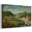 Paysage dans les Environs de Paris-Henri Rousseau-Toile tendue avec châssis-c. début du 20e siècle-845512809