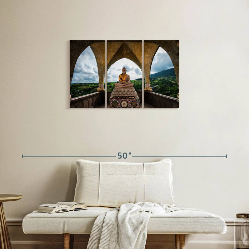 Adella Thai Buddha, 20" H x 33" W