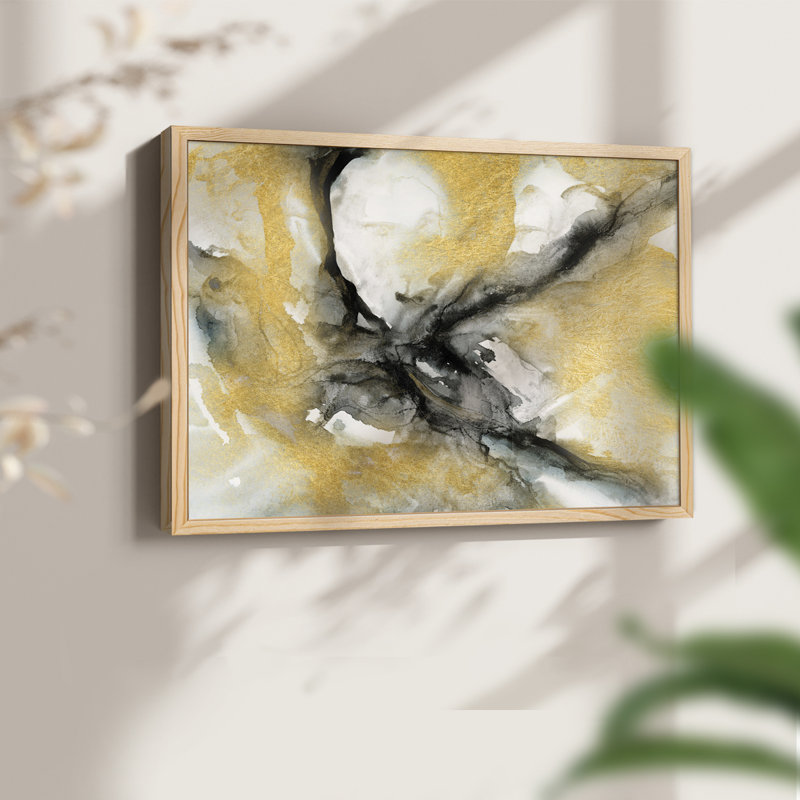 Golden Harmony - reproduction encadrée - réarmable, H 8 po x l 10 po, Naturel