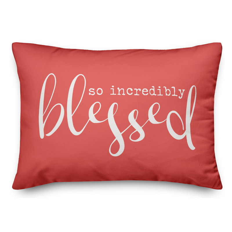 Coussin convertible rectangulaire pour l'extérieur Adelaida, Corail