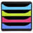 Plastic Desk Organiser Set