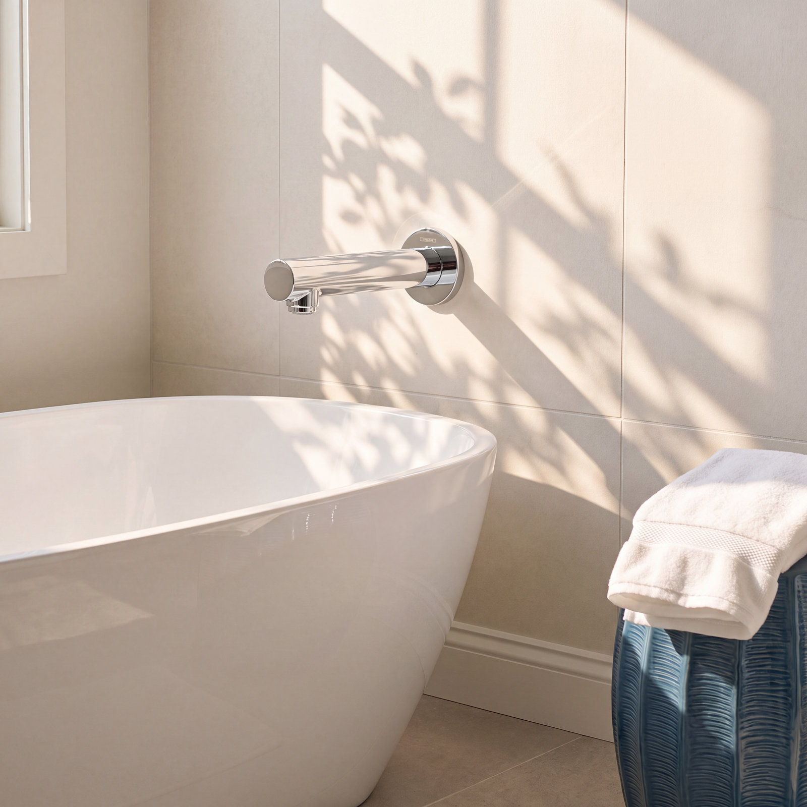 Talis S Wall-Mounted Tub Spout, Chrome