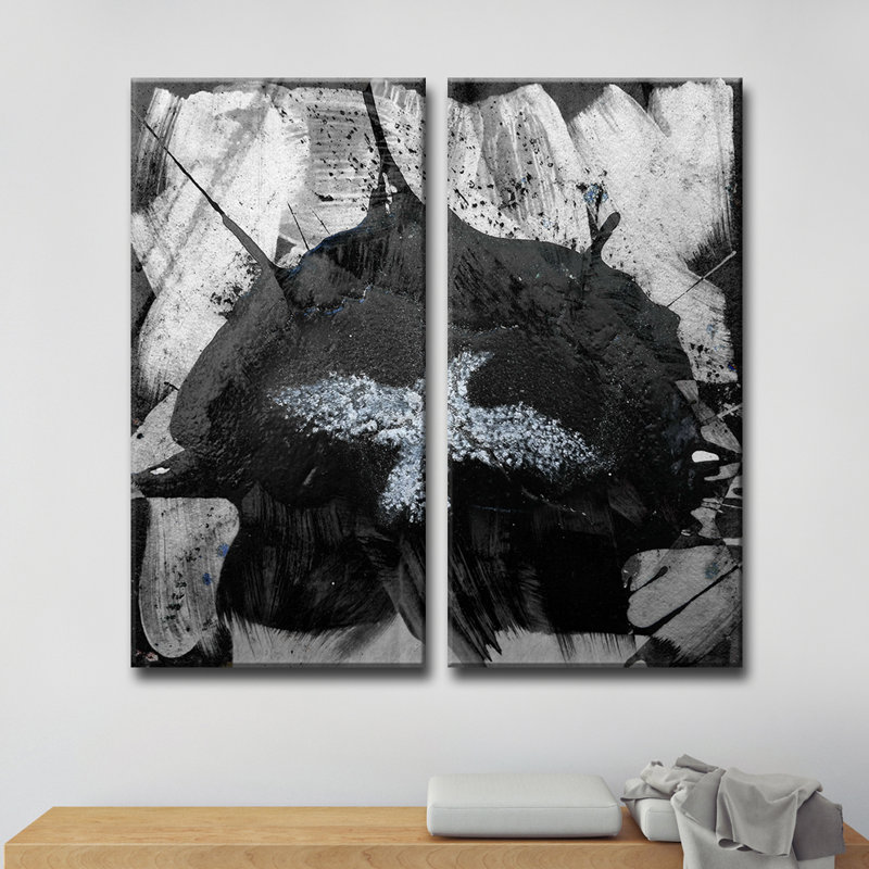 " INKD V " by Ready2HangArt™ 2 - Pieces, 40" H x 20" W x 1.5" D