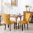 2 Pcs High-End Tufted Solid Wood Contemporary Velvet Upholstered Dining Chair With Wood Legs Nailhead Trim,Upholstered dining room chair,dinning chair,kitchen chair-604064534-646619538
