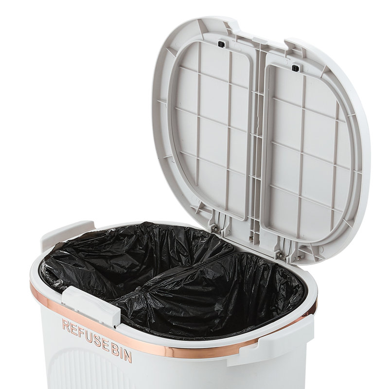 Pp Manual Lift Waste Bin - 38L