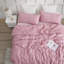 Ensemble d'édredon surdimensionné rose bonbon Comon-93004398