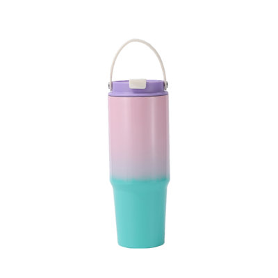 Tasse en acier inoxydable 30 oz avec poignée étanche