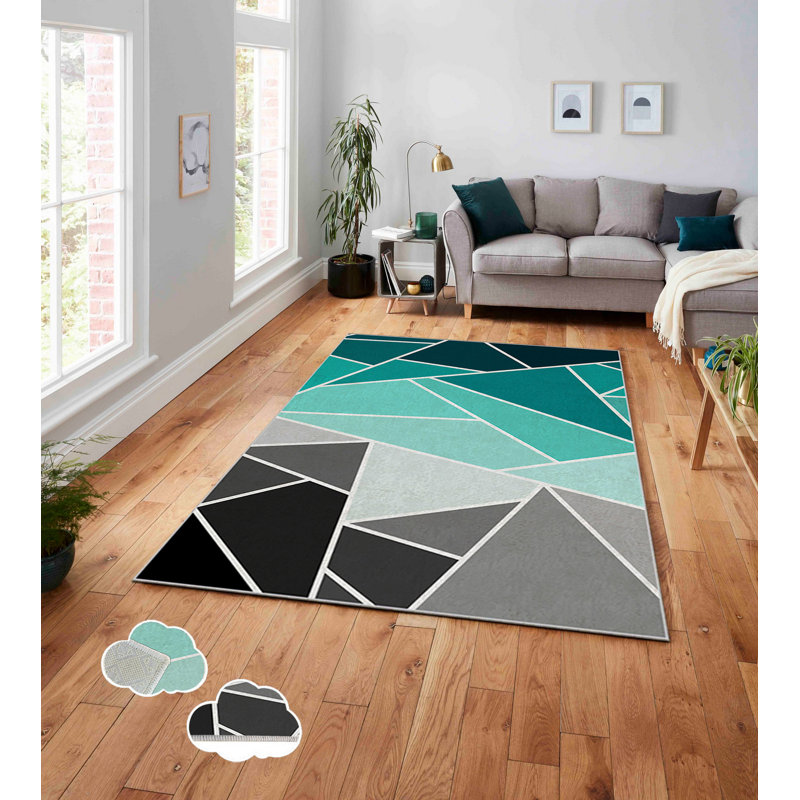 Geometric Indoor Rug, Rectangle 140 x 220cm
