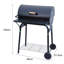 Uten Barrel Charcoal Grill with Smoker