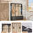 74.8" H 3-In-1 Hall Tree With Bench, Farmhouse Bench With 8 Retro Hooks And 3 Drawers, Rustic Entryway Coat Rack For Hallway, Entryway, Living Room, Black-1727811900