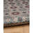 Emanuel Traditional Machine Woven Flatweave Ivory and Raspberry Area Rug with Non Skid Backing -2088712030