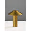 Lampe de table sans fil à DEL Pina - laiton antique-1285579577