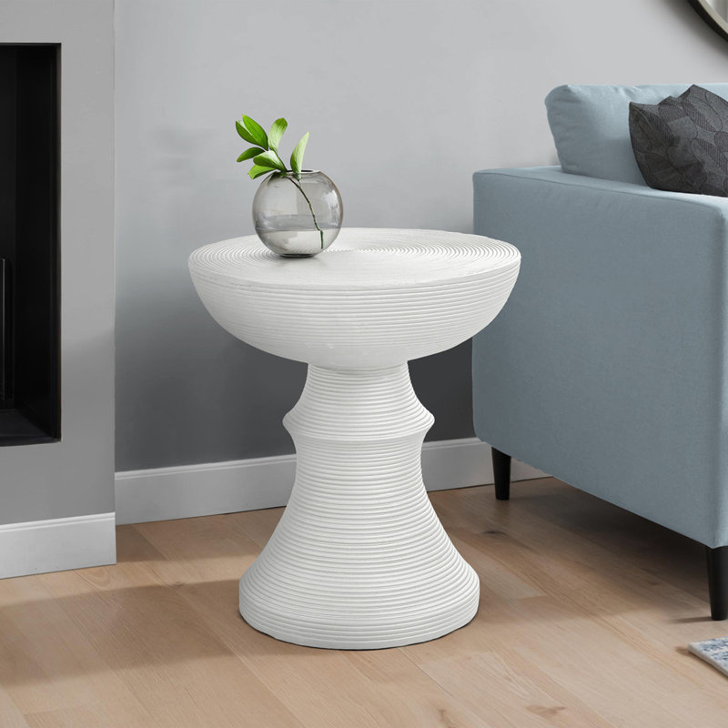 Table de bout Modern, Blanc