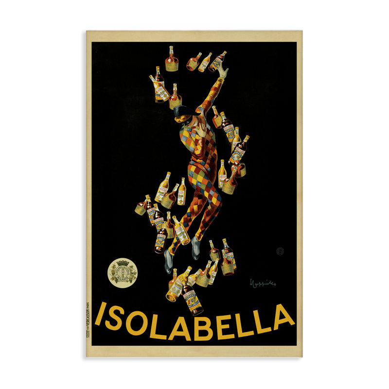 Art mural isolabella sur toile rétro par Vintage Affiche bp-790_CN, H 24 po x l 16 po