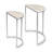 Crescent side table