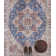 Anthea Tufted Plum Red/Jeans Blue Rug