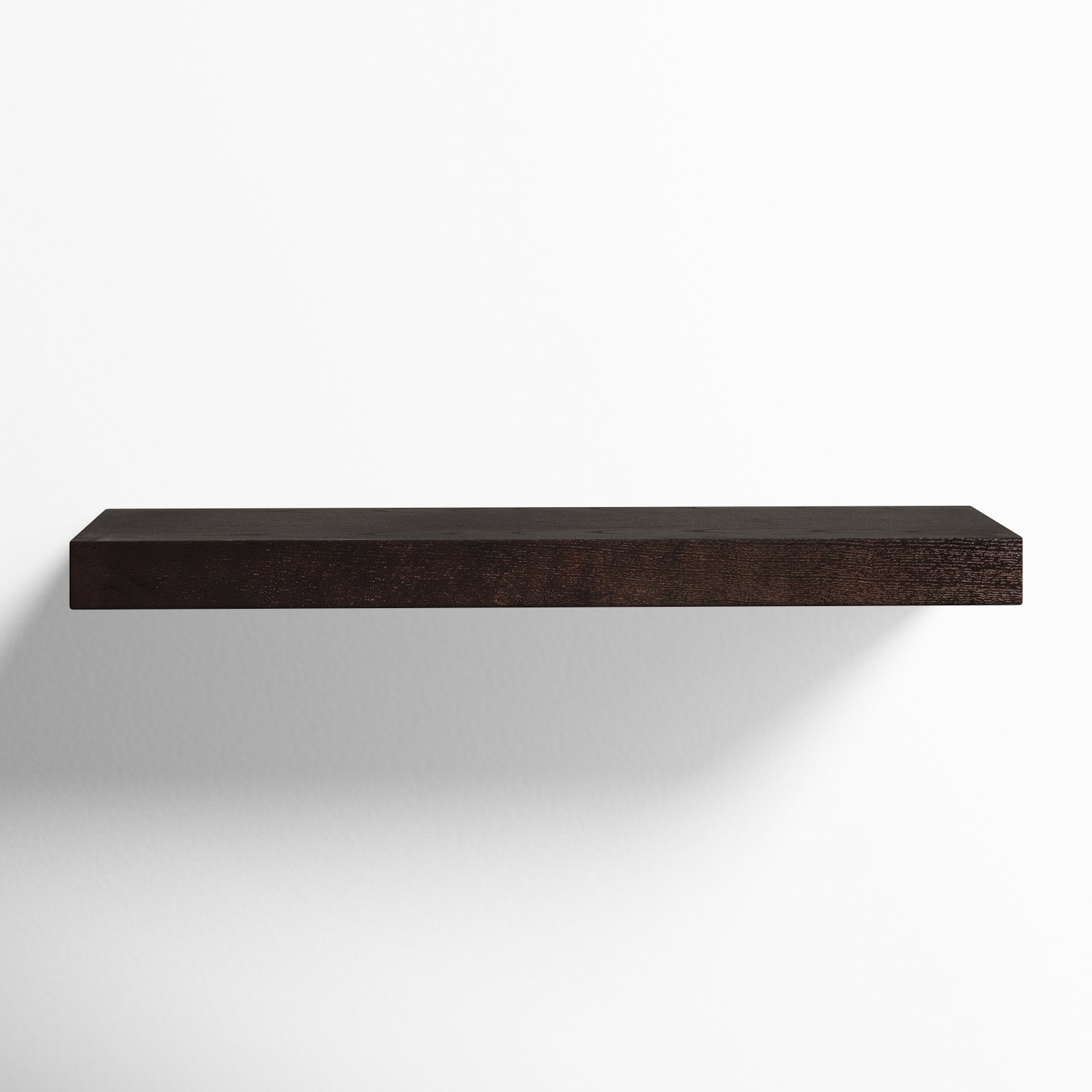 Sherice Floating Shelf, Wenge, 1.97" H x 23.63" W x 10.24" D