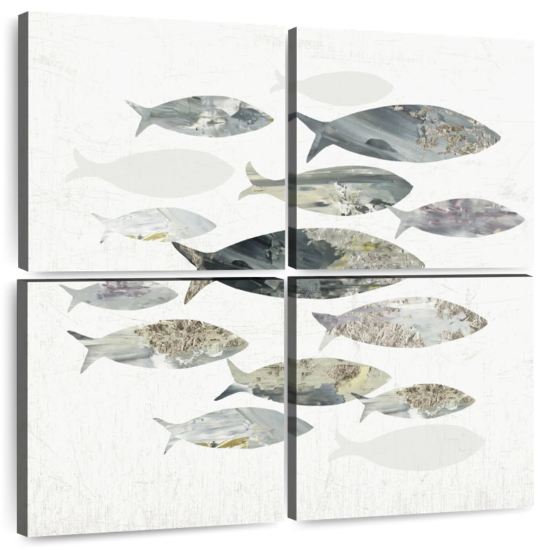 Brampt Gone Fishing I, 57" H x 57" W