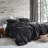 Better Than Butter Coma Inducer Black Oversized Comforter Set-71610488
